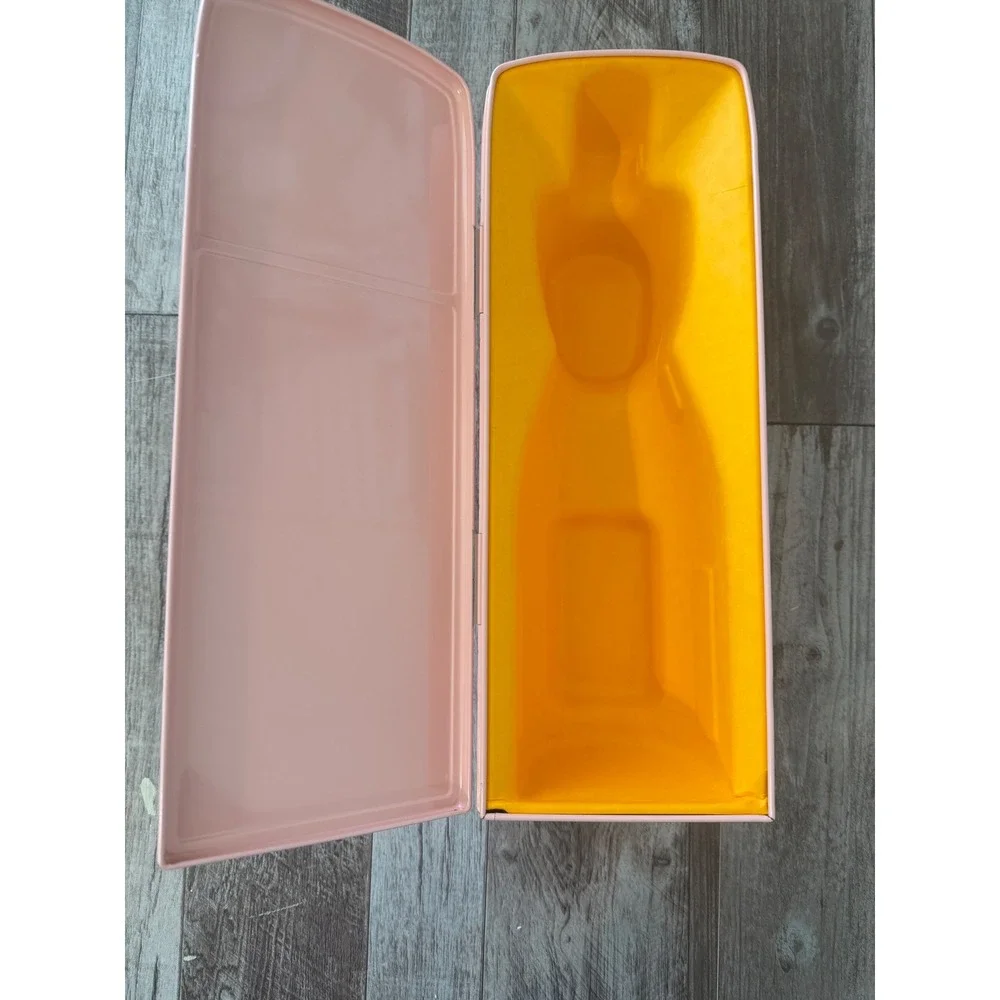 Veuve Clicquot Pink Tin Smeg Refrigerator Champagne Bottle Holder Cooler